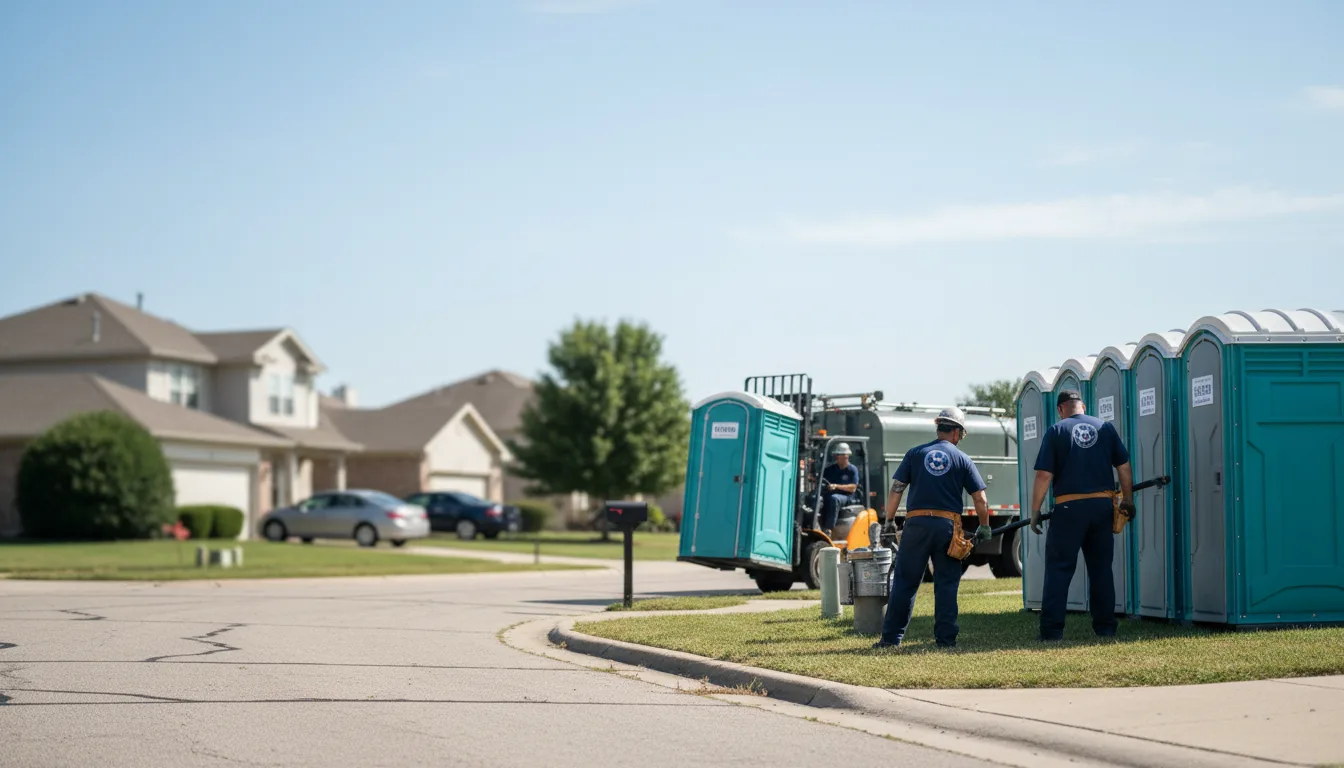 Porta Potty Rental in Bunker Hill, IL near me